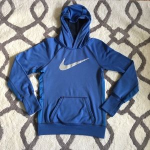 Nike Therma-Fit Blue Hoodie